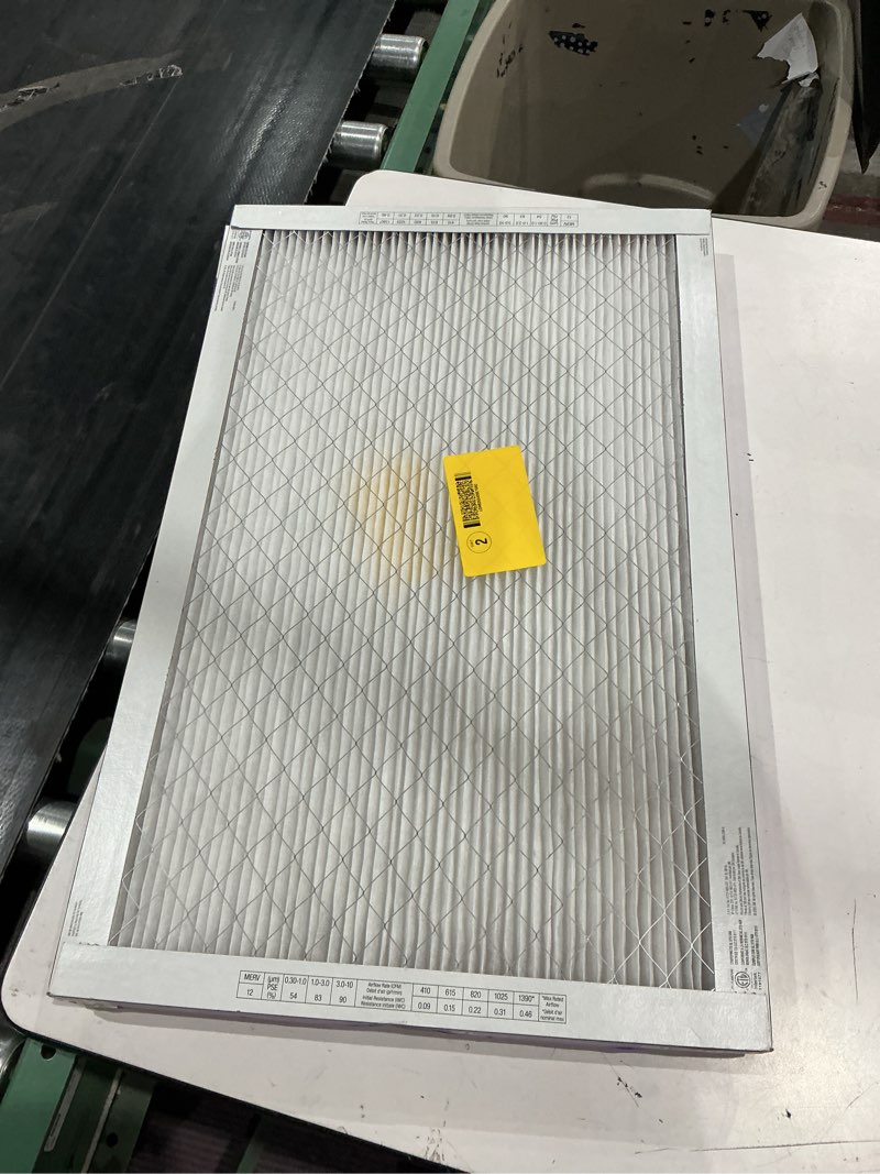 Condition photo showing Good Condition for filtrete 16 x 24 x 1 pleated high performance air filter