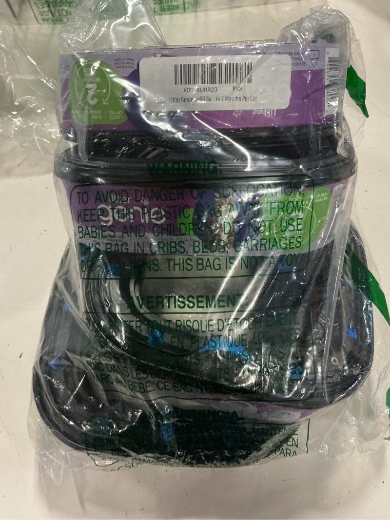 Condition photo showing Good Condition for litter genie standard square refill bags, 4-pack, 56 ft of continuous film