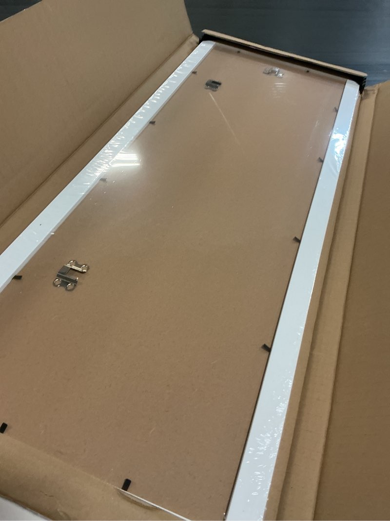 Condition photo showing Good Condition for lavie home 10x30 picture frame white, panoramic picture frame for wall decoration, classic black minimalist style suitable for decorating houses, offices, hotels?1 pack? 10x30 white