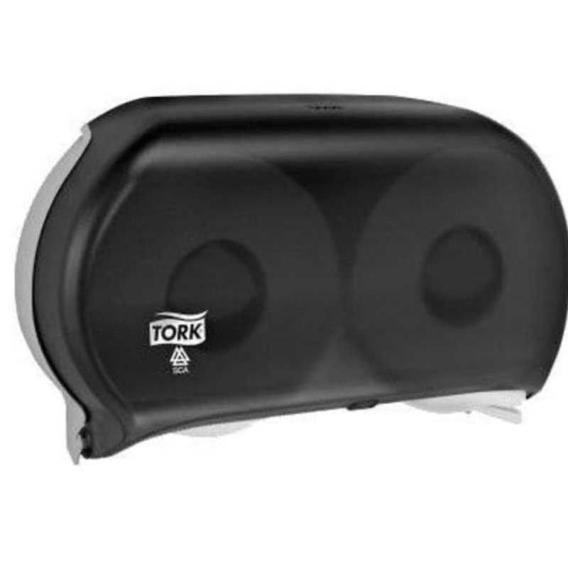 North American Paper? 56TR Jumbo Double Roll Toilet Dispenser  Rigid Vinyl Plastic
