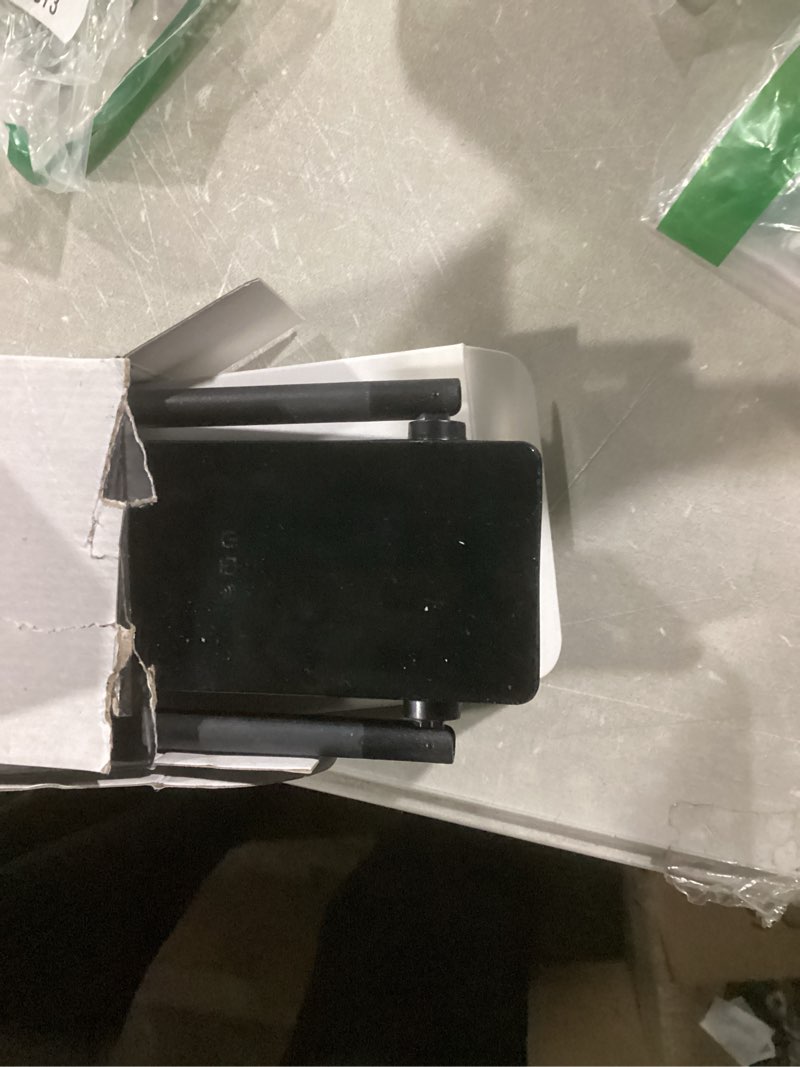 Condition photo showing Good Condition for 2026 WiFi Extender Signal Booster, New Gen Internet Booster for Home, 4X Faster, Covers up to 10,000 sq.ft, Wi-Fi Repeater with Ethernet Port, Wireless Long Range Amplifier, Easy Setup (Black)