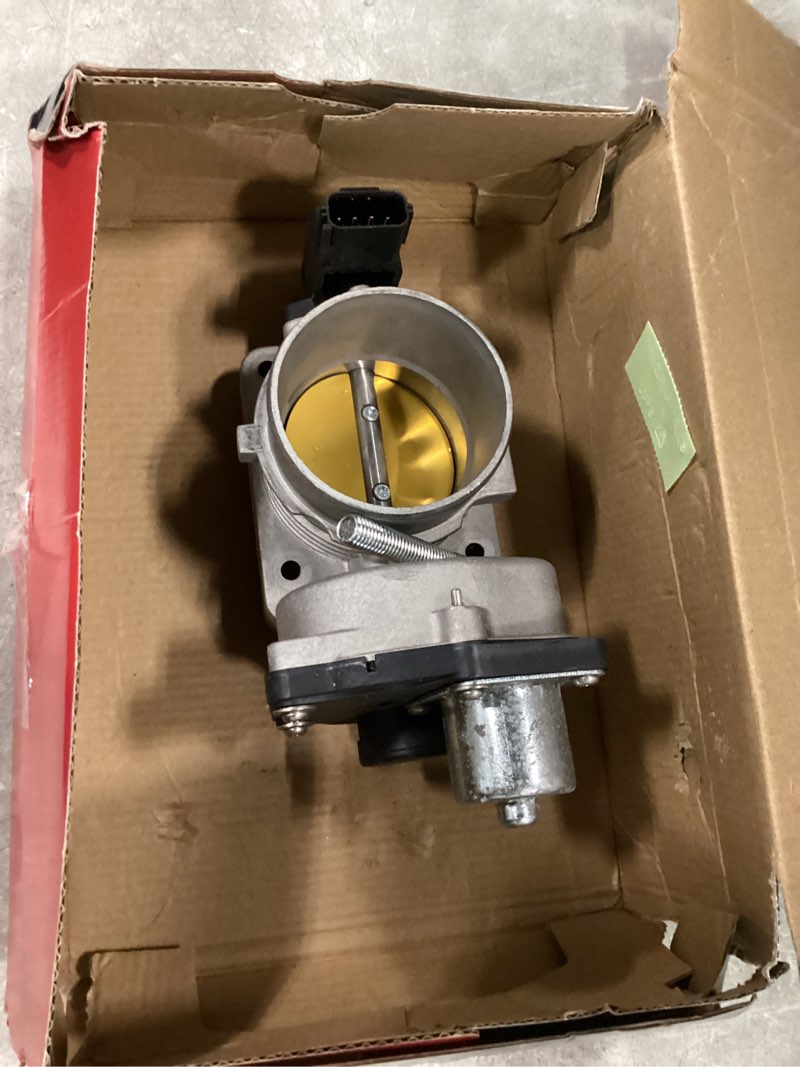 Condition photo showing As Is for electronic throttle body assembly 65mm replacement for explorer mustang 4.0l 4.6l 5.4l 9w7z9e926aa 9w7z9e926a