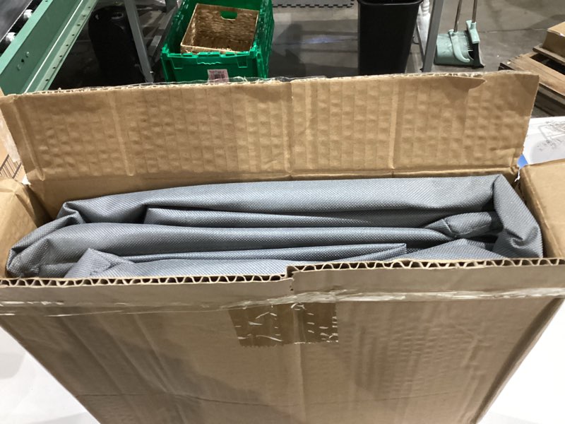 Condition photo showing Good Condition for Kesfitt Christmas Tree Storage Bag 9Ft, 600D Oxford Rolling Christmas Tree Bag with Wheels, Christmas Tree Storage Box with Adjustable Straps Fits Artificial Tree, Heavy Duty, Dual Zippers (Gray) Christmas Gray