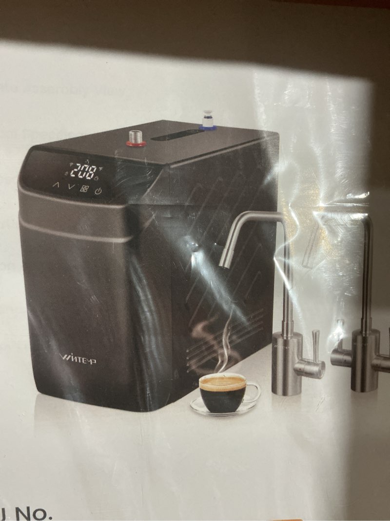 Instant Hot Water Dispenser, Under-Sink Boiler with Hot Faucet, WiFi Smart Control, Digital Temp 113