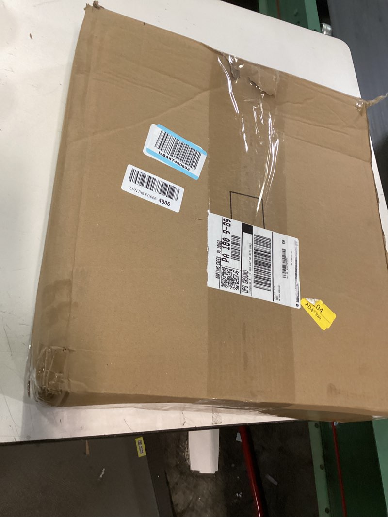 Condition photo showing Good Condition for dbest products Quik Cart Collapsible Rolling Crate on Wheels for Teachers Tote Basket 80 lbs Capacity, Made from Heavy Duty Plastic Used as a Seat, Black Standard Black
