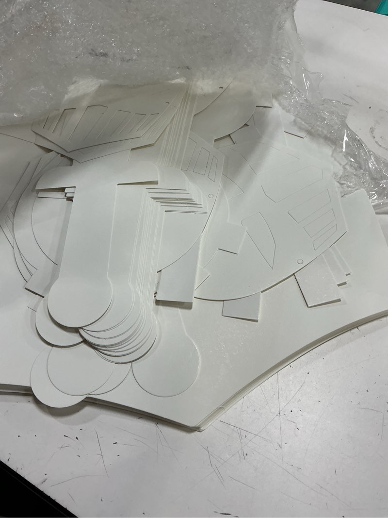 Condition photo showing Good Condition for mooliwe 72 pcs diy knight play set includes blank cardboard shields and swords color your own knight mask with handles for painting gift crafts play castle activities
