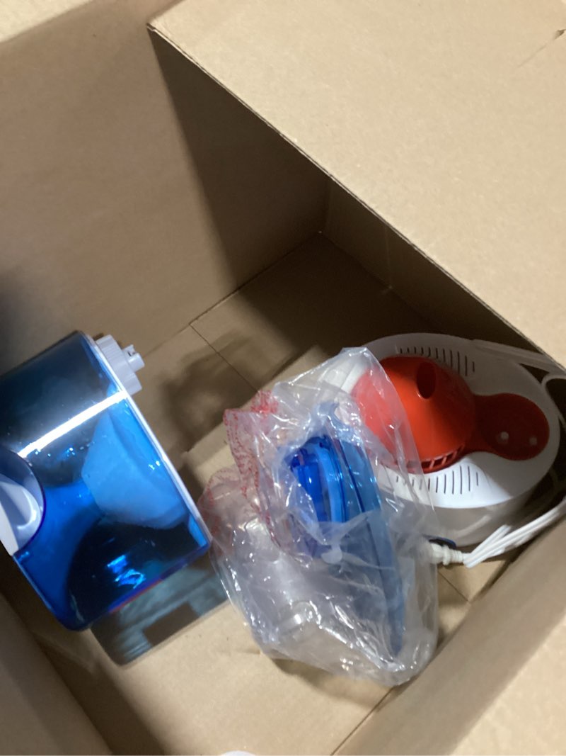 Condition photo showing Good Condition for Crane Steam Inhaler & Warm Mist Humidifier, 0.5 Gallon, Humidifier FSA Eligible, Blue & White, Ideal Humidifiers for Bedroom, Sinus Inhaler, Vaporizer HSA, Vaporizer For Congestion