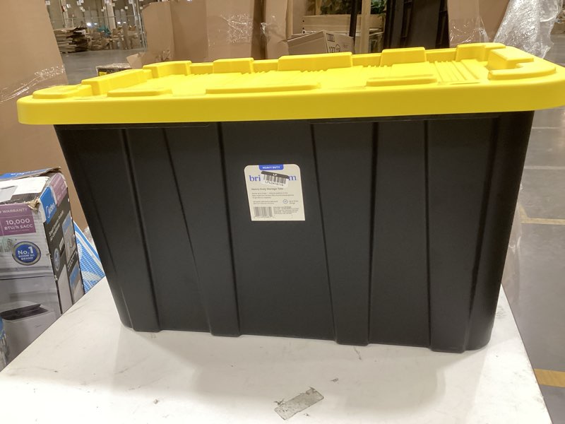 Condition photo showing Good Condition for 27gal heavy duty storage tote - brightroom™