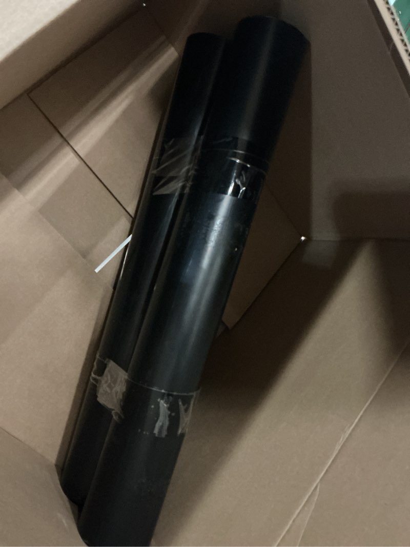Condition photo showing Good Condition for landical 2 pcs 3 inch x 2 ft abs drain pipe black plastic pipe for drain waste and vent