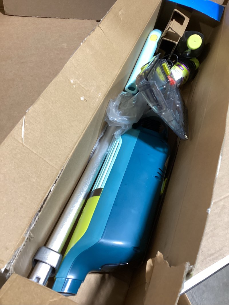 Condition photo showing As Is for Shark VACMOP Reveal New Cordless Hard Floor Cleaner, Vacuum & Spray Mop, Powerful Suction, Lightweight, Illumination Light, Includes 4 Disposable Pads, 12oz Pet Multi-Surface Cleaning Solution, VM401
