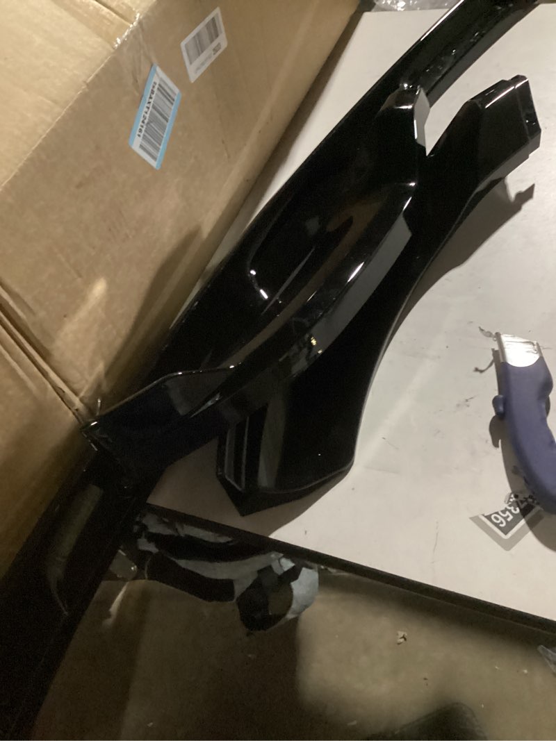 Condition photo showing Good Condition for STSEV01 Front Bumper Lip Splitter Spoiler Fit for Mercedes GLC 2026-2023 X254/ C254/ GLC300/ 43 (AMG Line Model Only), 4pcs Air Dam Chin Body Kit Underbody Lip Accessories Gloss Black 2023-2026 AMG Line Model