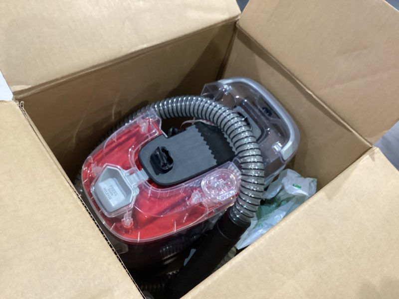 Condition photo showing Good Condition for hoover onepwr cleanslate cordless portable carpet + upholstery spot cleaner machine, powerful suction, versatile tools, car and auto detailer, pair with hoover spot & upholstery cleaner solution