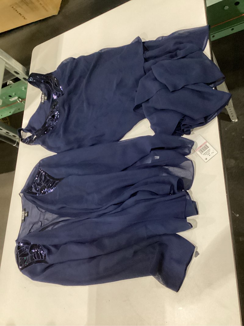 SLNY navy blue dress 