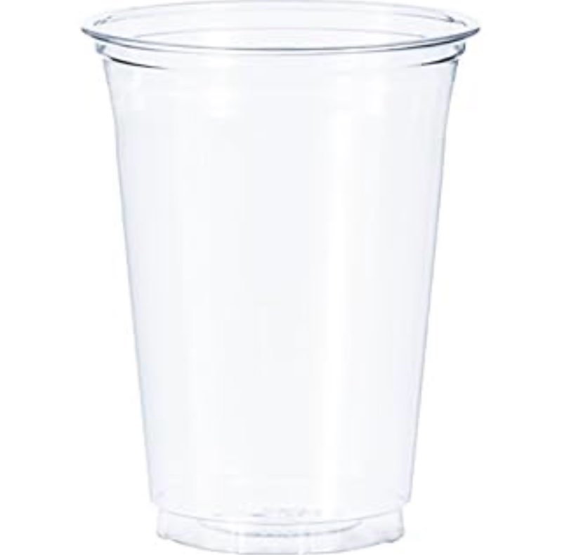 Dart 16 oz Clear PET Plastic Cold Tall Cup  Clear - Pack of 20 - 50 Packs per Box