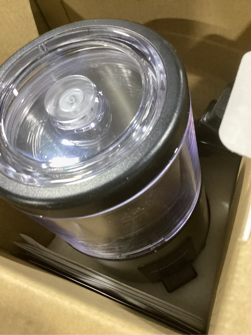 Condition photo showing As Is for SHARDOR One Touch Coffee Grinder Electric, Spice, Herb, For Coffee Bean Spices and Seeds with 1 Removable Stainless Steel Bowl, Dry Grinder, Silver