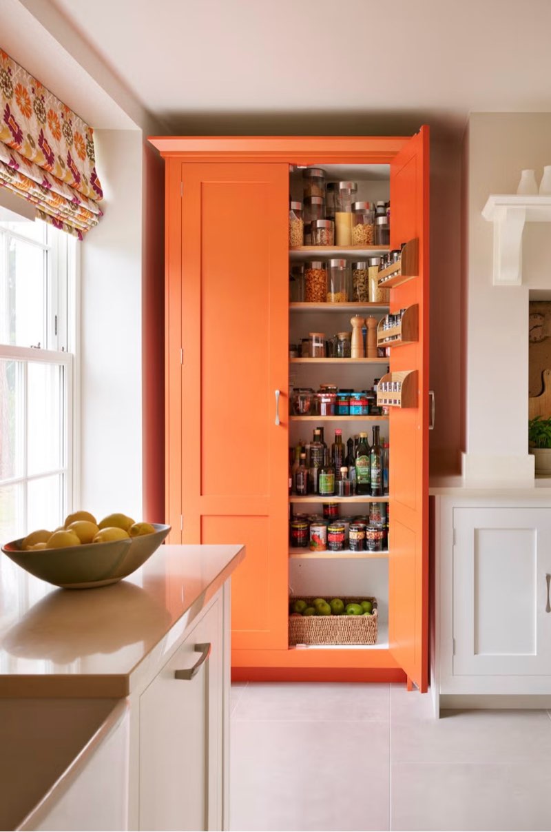 White Metal Storage Cabinet,71" Tall Pantry Cabinet,Kitchen Pantry Storage Cabinets with,Wide Deep Food Cupboard for Home,Kitchen,Dining/Living Room