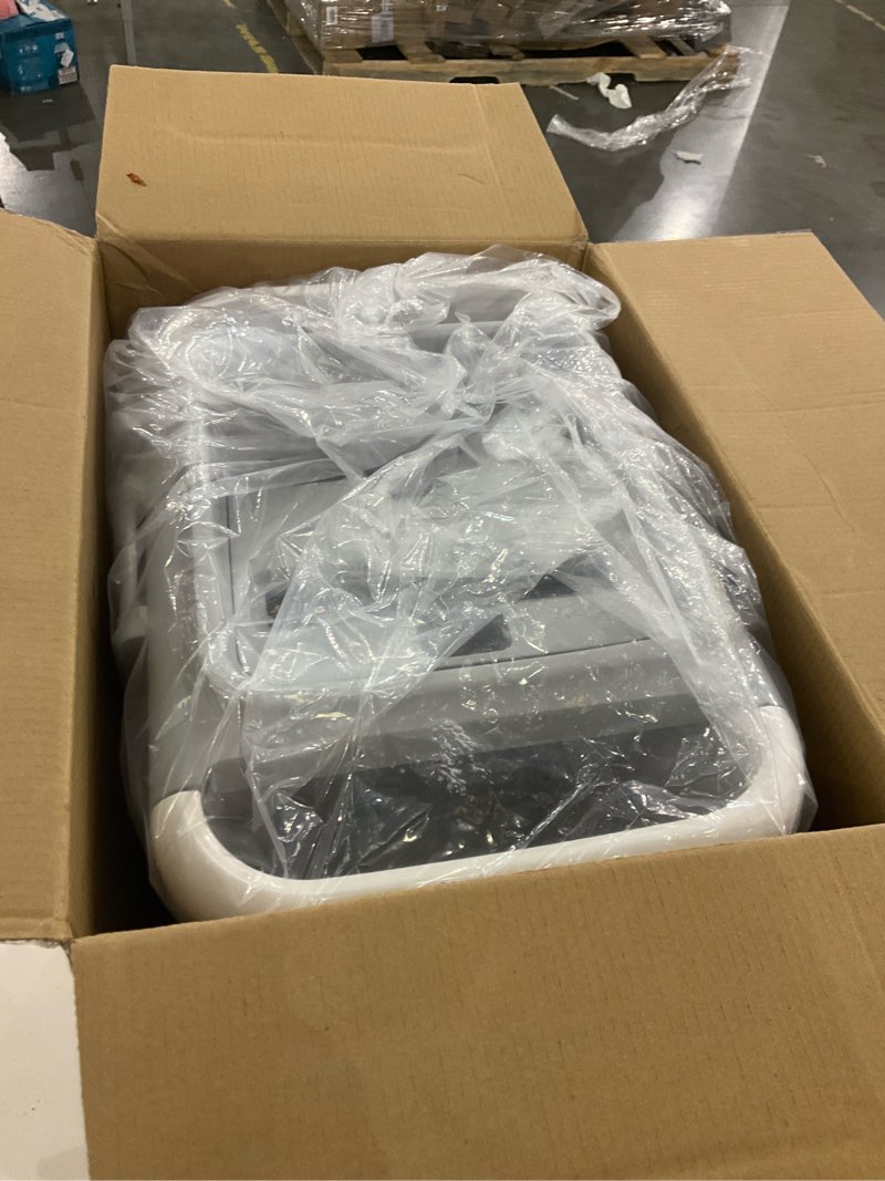 Condition photo showing Good Condition for JOYMOOP Mop and Bucket with Wringer Set, Flat Squeeze Mop with Bucket (X-Large), Dust Mop for Wall Cleaner with Long Handle, Microfiber Mop - White Bucket with 3 Reusable 15" Pads White X-Large Bucket #5 + 60" Flat Mop + 3 Pads