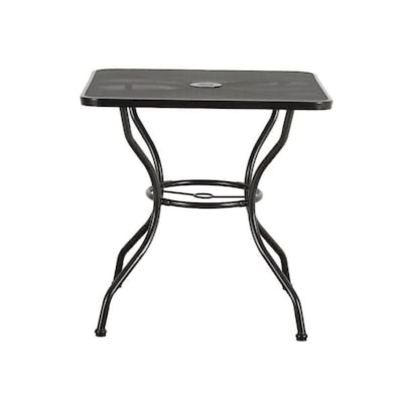 Style Selections Davenport Square Outdoor Dining Table 29.92-in W x 29.92-in L RUST W SCRATCH