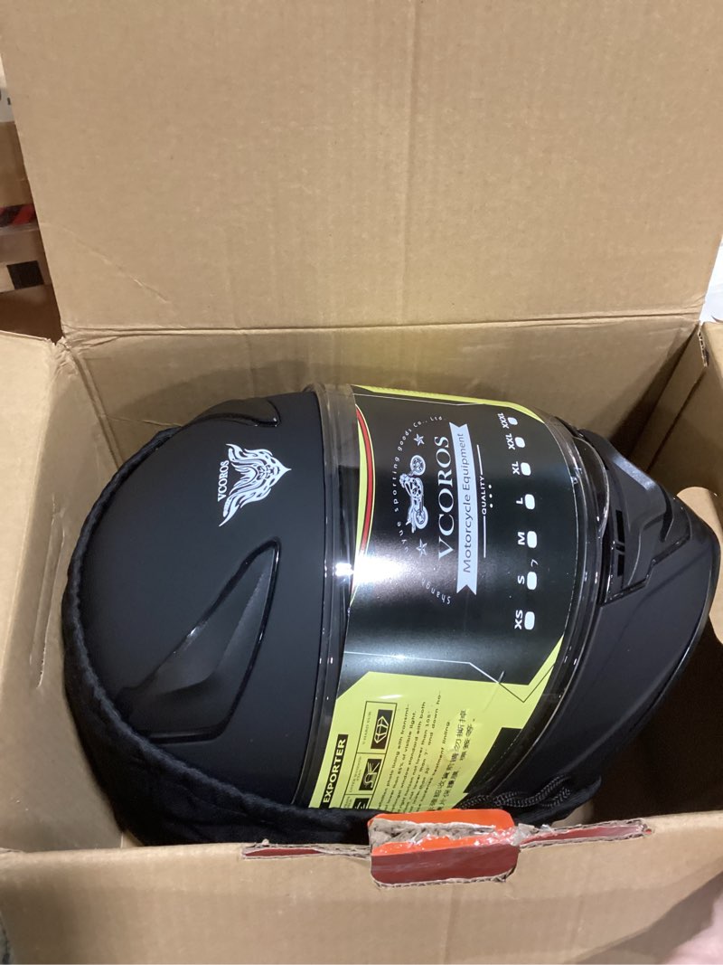 VCOROS Full Face Motorcycle Helmet for Unisex-Adults DOT Approved WS-609 Motorbike Street Bike Racin