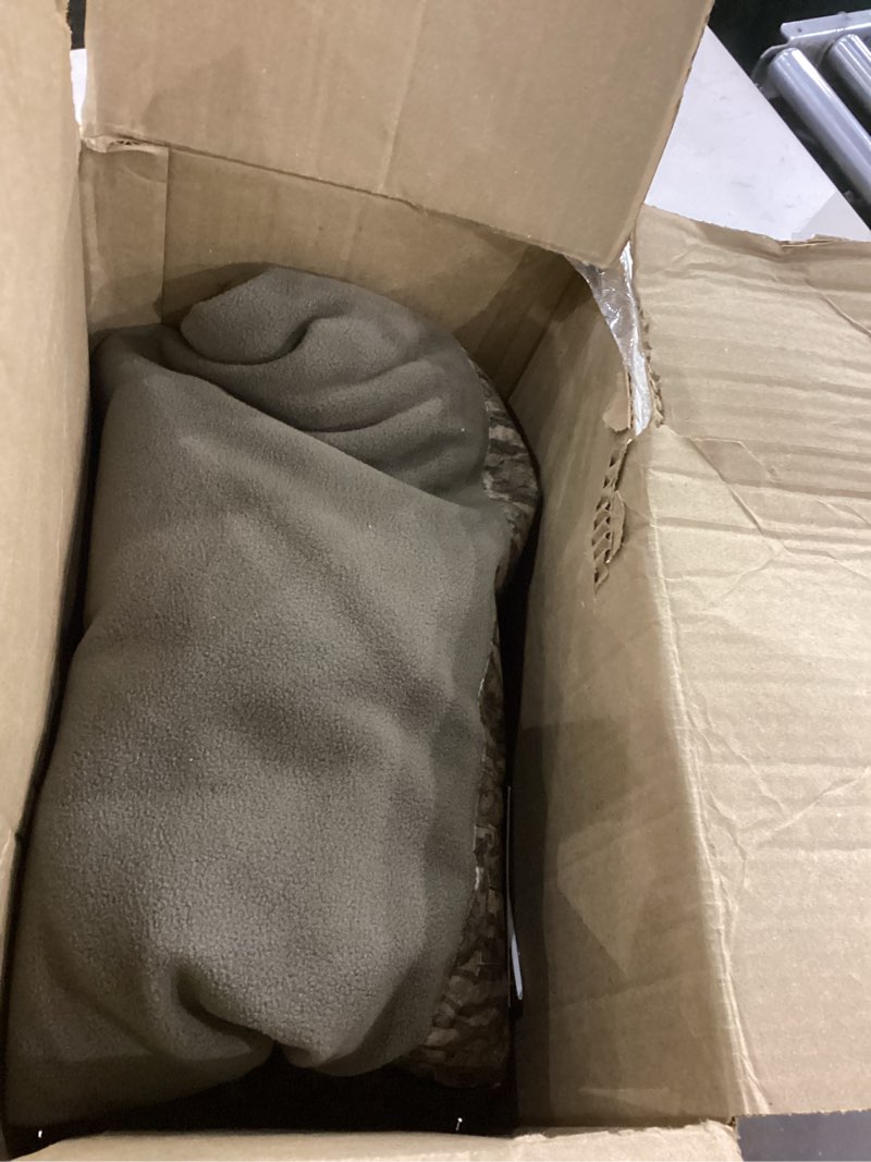 Condition photo showing Good Condition for Drake Waterfowl Men's MST Quarter 1/4 Zip Refuge Eqwader Waterproof Windproof Breathable Resistant Outdoor Hunting Jacket Large Mossy Oak Bottomland