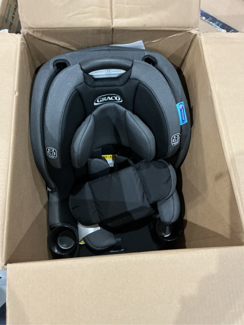 Condition photo showing Good Condition for graco easyturn 360 2-in-1 convertible car seat, 360 degree rotating infant to toddler rotating car seat, 2 modes forward and rear facing, slim design, cyran