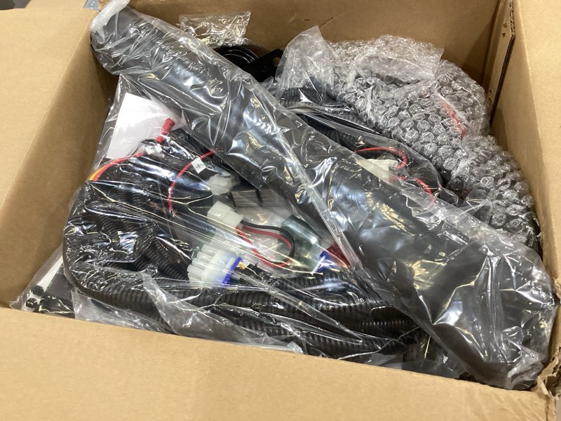 Condition photo showing New/Like New for 10l0l golf cart headlight kit for ezgo txt (1995-2013) - 12v/36v/48v street legal light kit with built-in dc converter, drl, turn signals & brake lights & horn and mounting screw set, easy to install