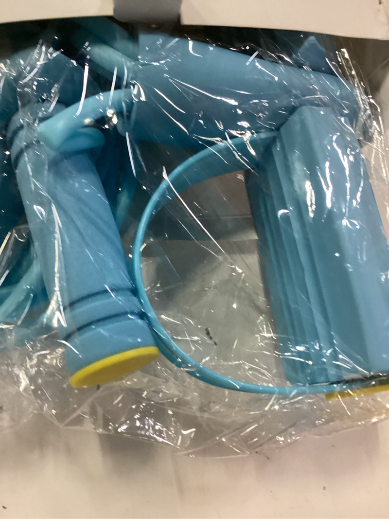 Condition photo showing Good Condition for pedal resistance bands with handles, upgrade 6-tubes manual tension training pedal, natural rubber foot pedal resistance bands, multifunction fitness bands for abdomen, waist, arm, leg blue
