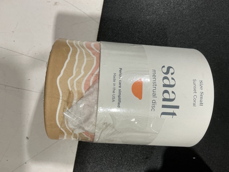 Condition photo showing Good Condition for saalt menstrual disc - soft, flexible, reusable medical-grade - removal notch - tampon alternative -