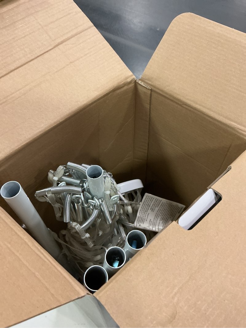 Condition photo showing Good Condition for GE 84-in Freestanding Christmas tree Yard decoration with Multicolor LED Lights