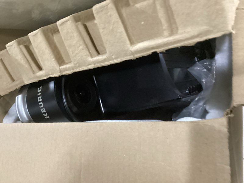 Condition photo showing As Is for keurig coffee maker