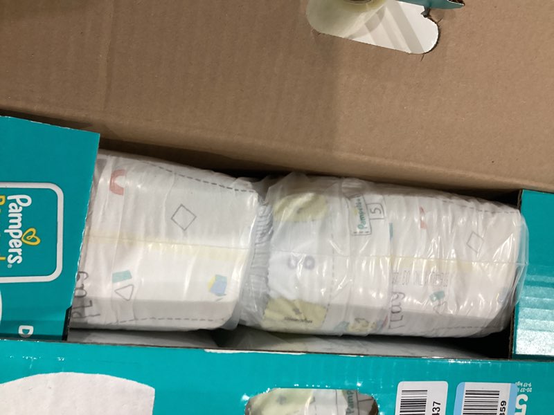 Condition photo showing Good Condition for Pampers Baby Diapers - Swaddlers - Size 5, 104 Count, Ultra Absorbent Disposable Infant Diaper Size 5 104