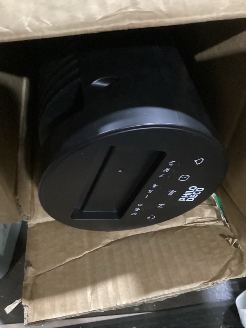 Condition photo showing Good Condition for PHILODECO Tower Fan For Bedroom, 40 Inch Bladeless Fan, 80 ° Oscillating Fan, Silent Floor Fan With Remote Control Led, 4-Speed Multiple Modes, 7h Timer, Large Air Outlet