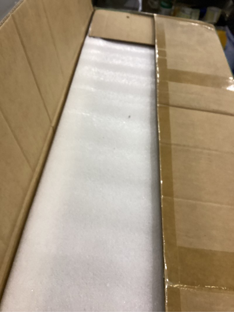 Condition photo showing New/Like New for Siljoy Modern Crystal Chandelier 10 Lights Gold Rectangular Flush Mount Raindrop Crystal Chandelier Ceiling Light Fixture Oval for Dining Room Living Room Kitchen Island L40 Inch Flush Mount Style L40''(10-Lights)