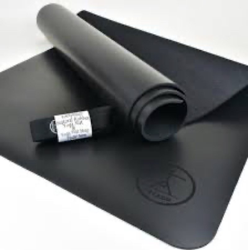 Tatago Hot Yoga Mat Non Slip-72 inch Professional Grade Natural Rubber Yoga Mat, Pliates Mat, Stretc