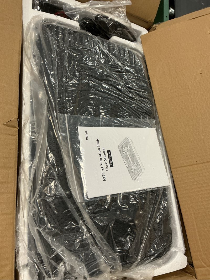 Condition photo showing New/Like New for Shake Plate Vibration Exercise Machine for Lymphatic Drainage Massager & Weight Loss, 400 lbs Capacity Whole Body Vibrating Plate Workout for Women and Men