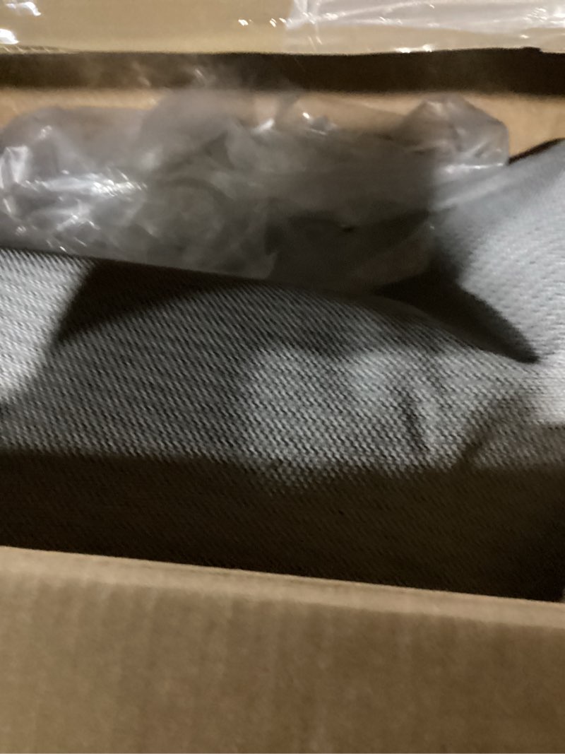 Condition photo showing Good Condition for Shilucheng 8x10 Area Rug for Living Room Clearance, Machine Washable Non-Slip Neutral Modern Abstract Indoor Rugs, Soft Rug for Bedroom Under Bed,Dining Room, Home Office Decor Carpet (Gray/Blue) Gray/Blue 8'x10'