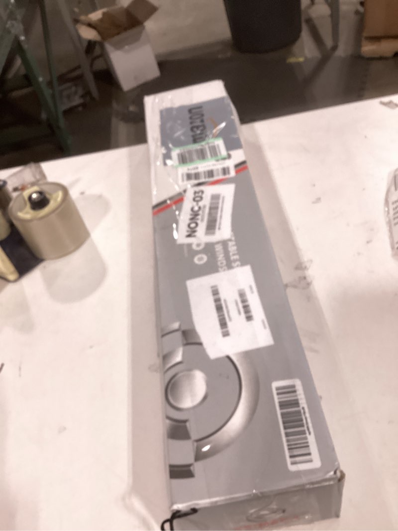 Condition photo showing Good Condition for Car Retractable Windshield Sun Shade, Large Sunshade Protector Blocks 99% UV Rays to Keep Your Truck Cool, Auto Sun Visor Fits Front Window of Various Models with 3 Suction Cups 31.5" x 74.8"max