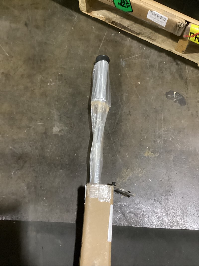 Condition photo showing Good Condition for 57" Olympic Barbell Bar, 2" Standard Straight Barbell Bars for Weight Lifting Bar for Bench Press/Squats/Hip Thrusts/Lunges/Biceps- Home Gym Weight Bar- 2 Spring Collars(500lb Weight Capacity) Silver