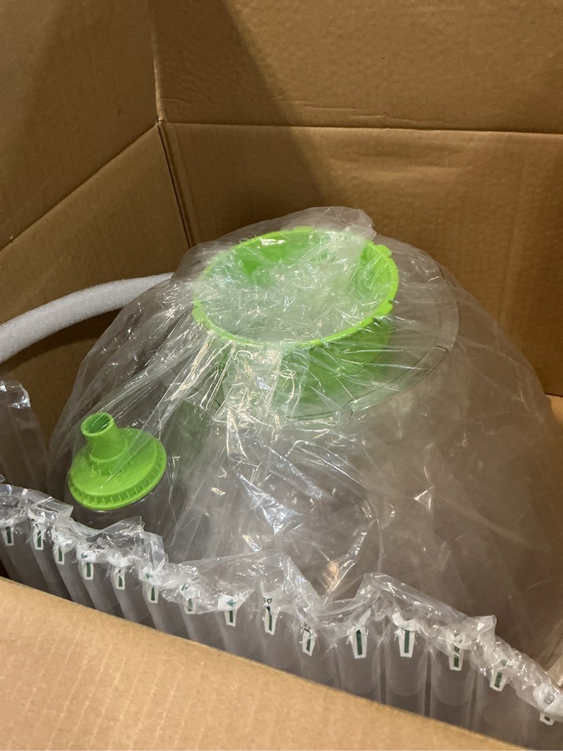 Condition photo showing Good Condition for new 17 inches balloon stuffer kit balloon stuffing machine to wrap gift balloon filling kit with balloon expander, air pump, 5 bobo, 5 latex balloons
