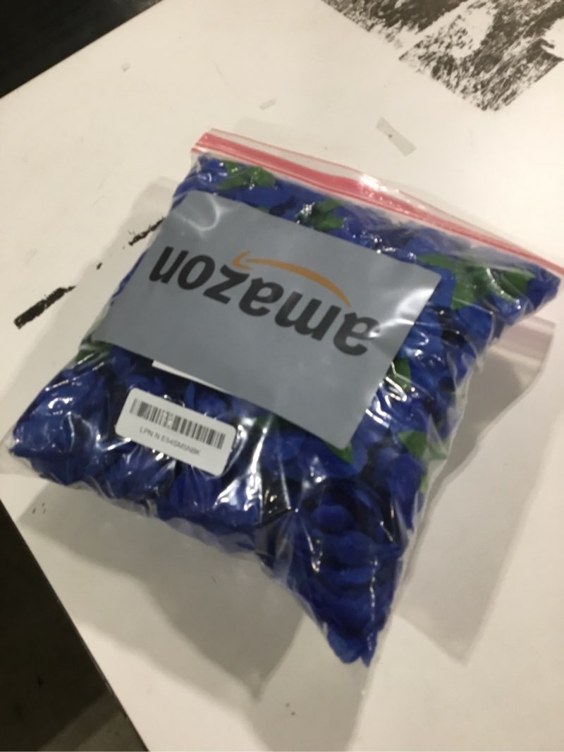 Thiccywoov 50 Pcs Artificial Flowers, 3.2 Inches Silk Rose Head Flowers Fake No Stem for Wedding Bri