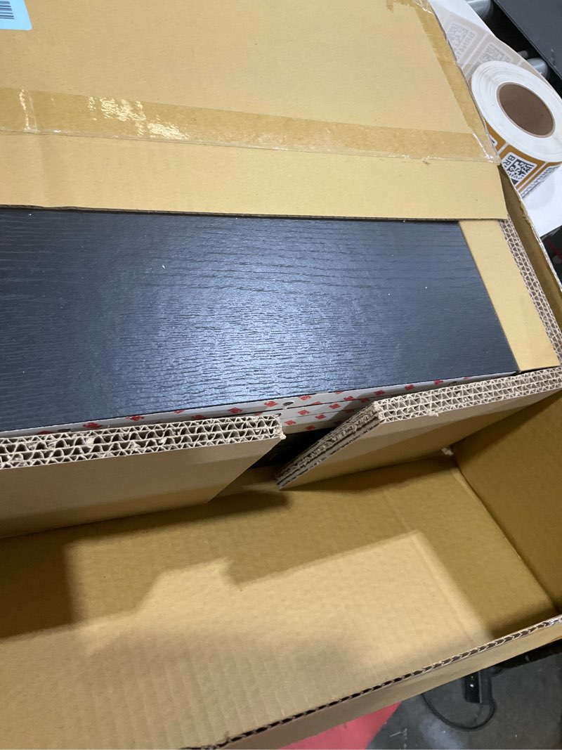 Condition photo showing Good Condition for way basics book shelf 2 tier - vinyl record storage (tool-free assembly) black
