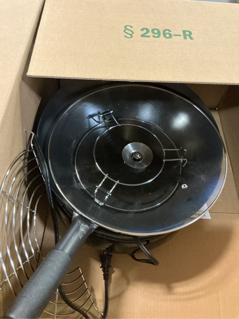 Condition photo showing As Is for Nuwave Mosaic Induction Wok, Precise Temp Controls from 100°F to 575°F in 5°F, Wok Hei, Infuse Complex Charred Aroma & Flavor, 3 Watts 600,900 & 1500, Authentic 14-inch Carbon Steel Wok Included,Black