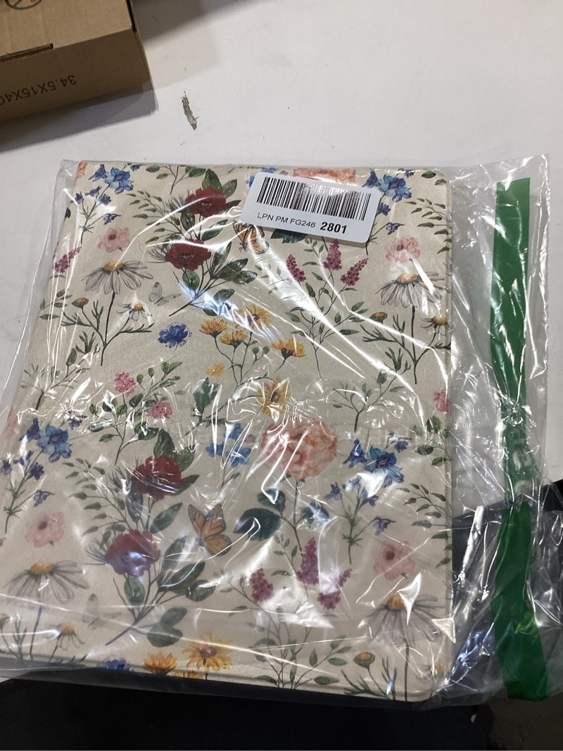 Condition photo showing New/Like New for for iPad Pro 13 Inch Case 2024 - Women Cute Girls Folio Smart Cover with Pencil Holder Girly Flower Floral Pretty Aesthetic for iPad Pro M4 13 Inch Cases A2925 A2926 A3007 1-Vintage Flower for ipad pro 13 m4 2024