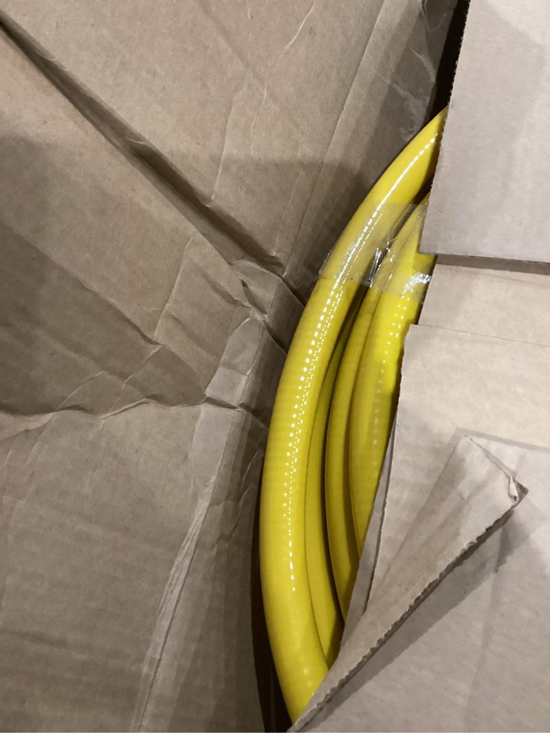 Condition photo showing As Is for CSST Corrugated Stainless Steel Tubing 70 Ft 3/4" Flexible Natural Gas Line Pipe Propane Conversion Kit Grill Hose with Male Adapter Fittings