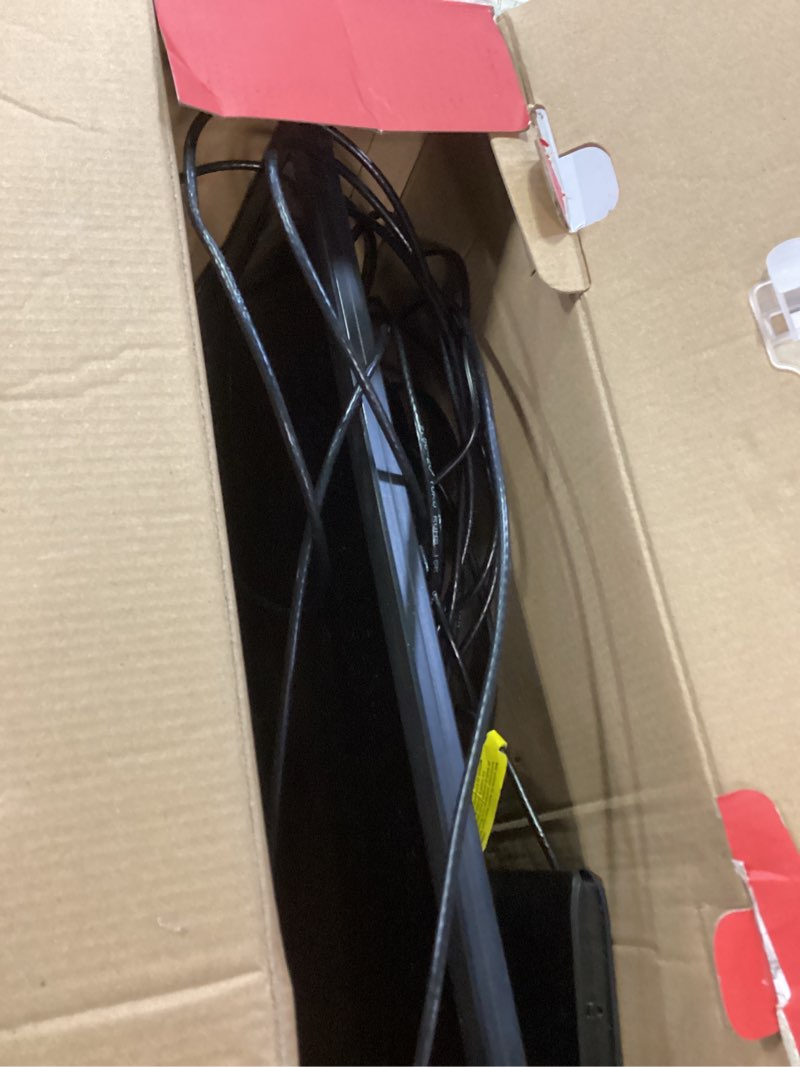 Condition photo showing As Is for NORTHING 17.2" Portable TV with Antenna, 7000mAH Built-in Powered TV with USB/HDMI/AV Input, 12V Small T V for Camping Bedroom Kitchen RV Patio Car Power Outage, Sleep Timer