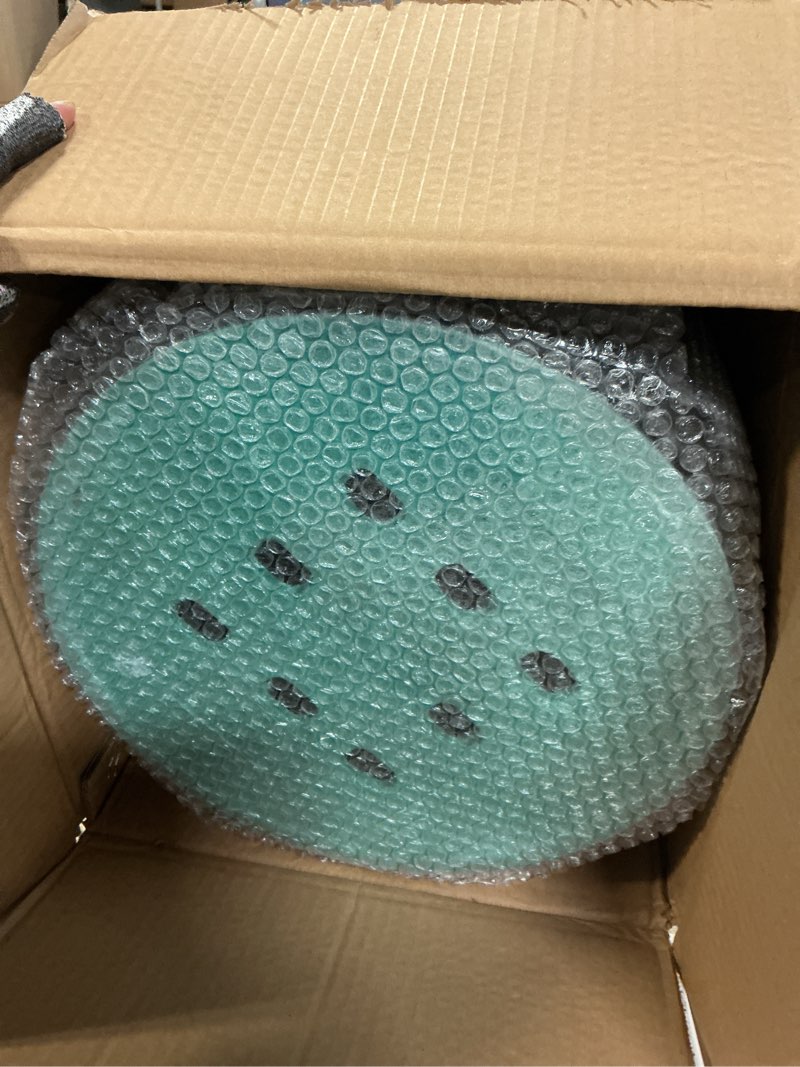 Condition photo showing Good Condition for large drainage catch basin with fiber glass grate, french drain catch basin for patios, downspouts, lawns, municipal plumbing?diy storm drain box? (12.9x11.4x14.9 in)