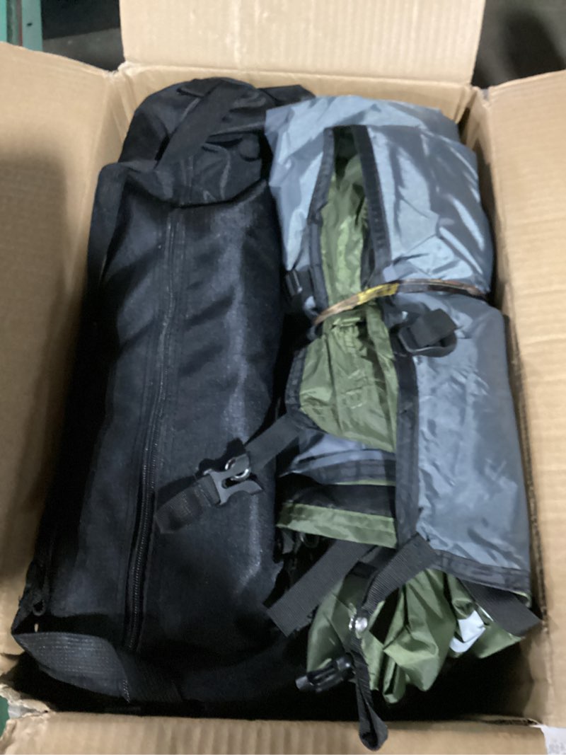 Condition photo showing Good Condition for night camping tent and cot