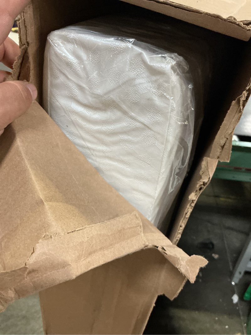 Condition photo showing Good Condition for Dream On Me Honeycomb Orthopedic Firm Fiber Standard Baby Crib Mattress, Greenguard Gold and JPMA Certified, 5” Fiber Core Optimum Support, Fits Crib and Toddler Bed, Waterproof Vinyl Cover White