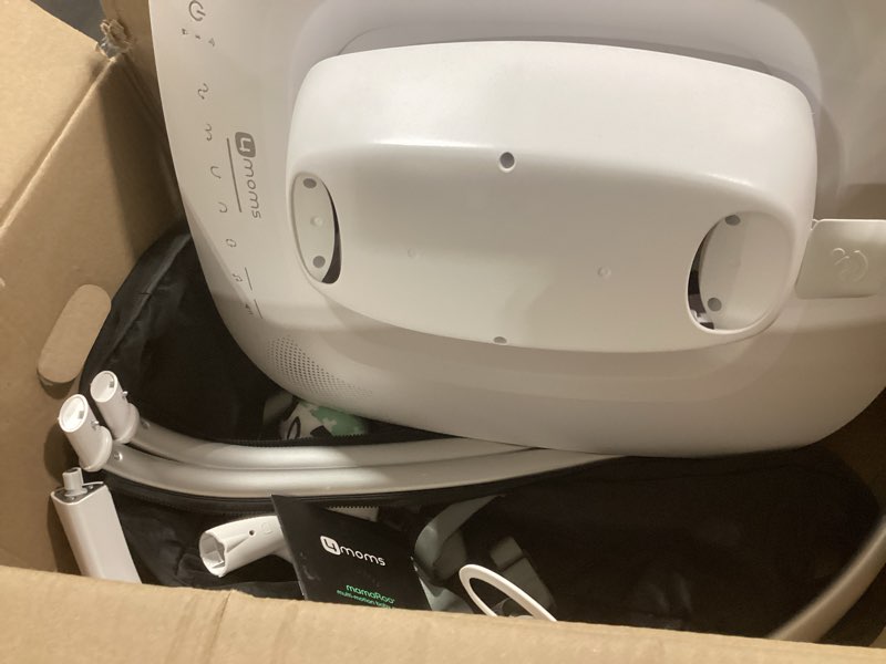 Condition photo showing Good Condition for uppababy mamaroo smart swing – customizable soothing modes with motionsync technology – infant recline + bluetooth enabled – included newborn insert – jake (charcoal mélange)