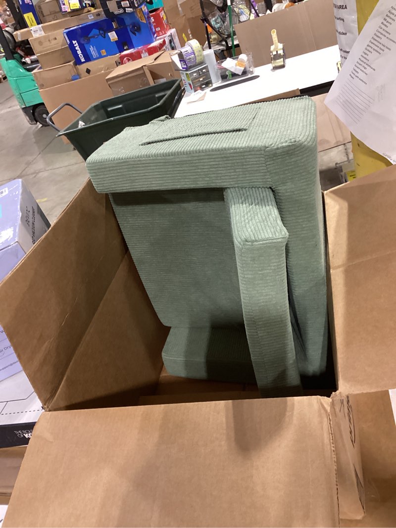 Condition photo showing Good Condition for memorecooltoddler chair2?in?1foldable kids couch bed, beige (ages1?3) – corduroy lounge chair that pulls out into sofa?bed | high?density foam, machine?washable cover for little ones beige corduroy